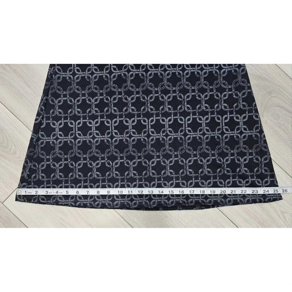 SOYBU Strappy Sun Dress Built in Bra Black Gray Size‎ Medium Geometric Print - Picture 7 of 7